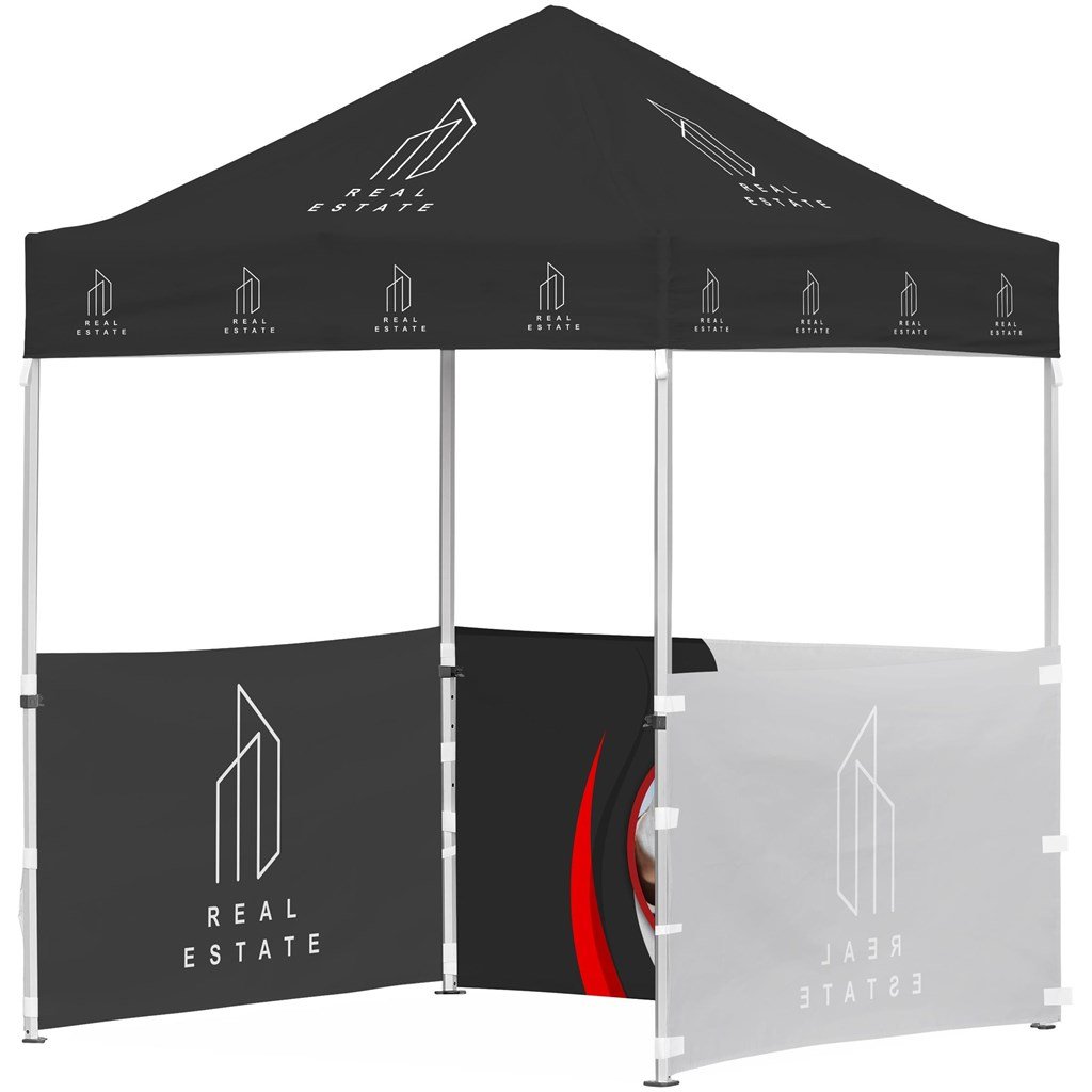 Ovation Sublimated Gazebo 2m X 2m Petite Frame - 3 Half-Wall Skins - Image 2