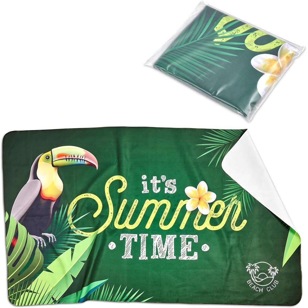 Pre-Printed Sample Hoppla Hula Beach Towel - Single Sided - Image 2