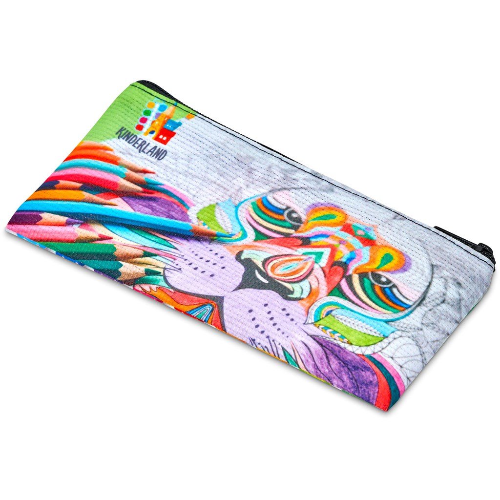 Pre-Production Sample Hoppla Junior Recycled PET Stitch-Bond Pencil Case - Image 2