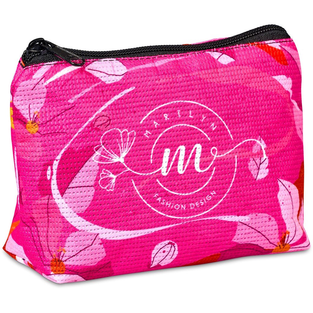 Pre-Production Sample Hoppla Recycled PET Stitch-Bond Mini Toiletry Bag - Image 2