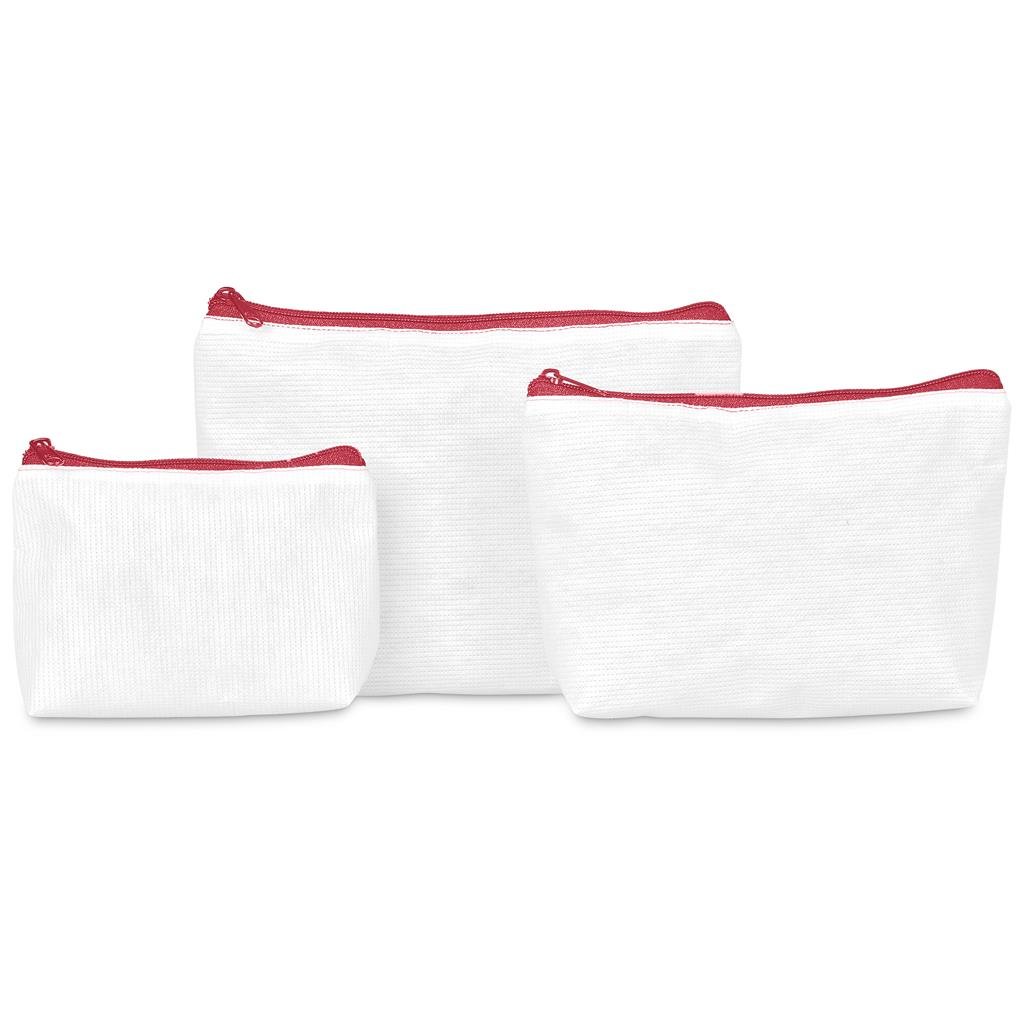 Pre-Production Sample Hoppla Recycled PET Stitch-Bond Mini Toiletry Bag - Image 6