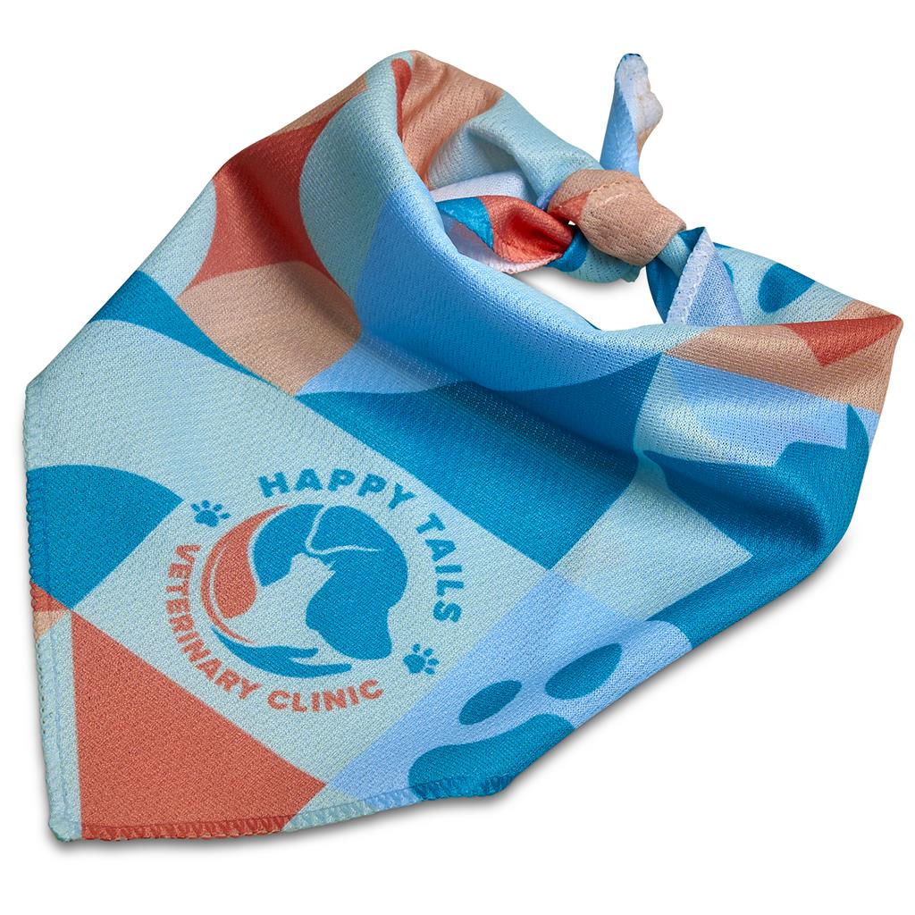 Pre-Production Sample Hoppla Tyson Small Polyester Dog Bandana - Image 2